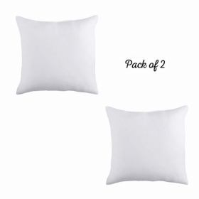 Ecofriendly Cotton Throw Pillow Insert (Set of 2)