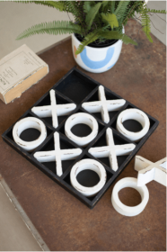 Wooden Tic-Tac-Toe Game