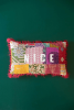 Naughty/Nice Christmas Kantha Pillow