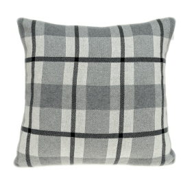 Parkland Collection Biza Gray Throw Pillow