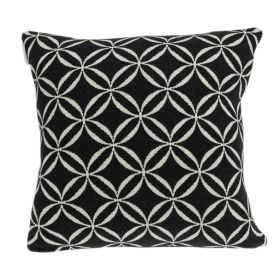 Parkland Collection Aria Black Throw Pillow