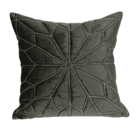 Parkland Collection Lolu Gray Throw Pillow