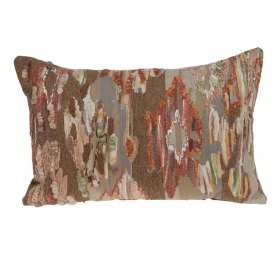 Parkland Collection Roland Accent Multicolor Pillow Cover With Poly Insert