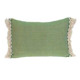 Parkland Collection Leesa Accent Green Pillow Cover With Poly Insert