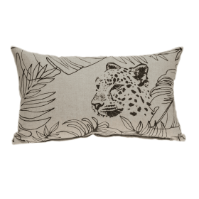 Parkland Collection Ursula Transitional Beige Throw Pillow