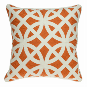 Parkland Collection ChaNO Orange Throw Pillow