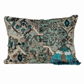 Parkland Collection Adya Accent Multicolor Pillow Cover With Poly Insert