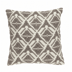 Parkland Collection Karim Transitional Beige Throw Pillow