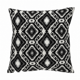 Parkland Collection Habib Transitional Black Throw Pillow