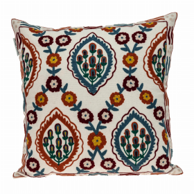 Parkland Collection Florina Transitional Multicolor Throw Pillow