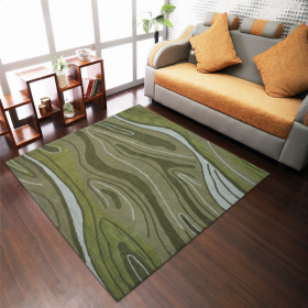 Rugsotic Carpets Hand Tufted Wool Square Abstract