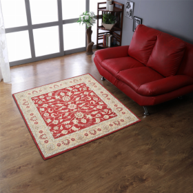 Rugsotic Carpets Hand Tufted Wool Square Area Rug Oriental