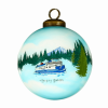 Seattle Hand Painted Glass Ornament