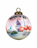 Washington D.C. Hand Painted Glass Ornament