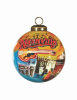 Nashville Hand Painted Glass Ornament