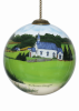 Wedding Car Hand Painted Glass Ornament