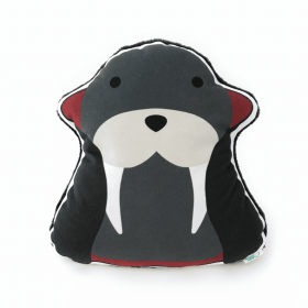 Vampire Walrus Halloween Pillow