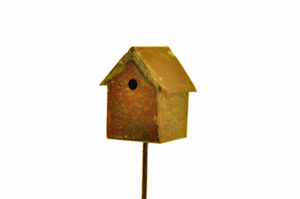 MiniGarden Fairy Garden Miniature Bird House Pick