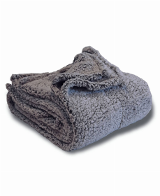 Alpine Fleece Frosted Sherpa Blankets