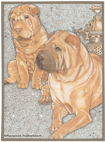 Shar Pei - Best of Breed Dog Breed Fleece Blanket