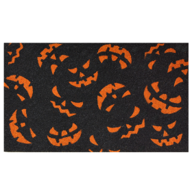 Calloway Mills Halloween Scary Pumpkins Doormat