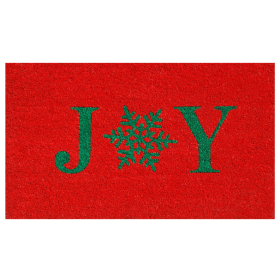 Calloway Mills Christmas Snowflake Joy Doormat