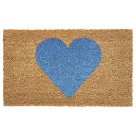 Calloway Mills Blue Heart Doormat