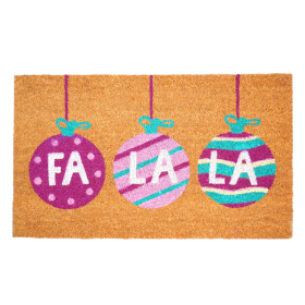 Calloway Mills Christmas Fa La La Doormat