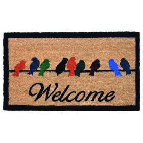 Calloway Mills Birds on a Wire Doormat