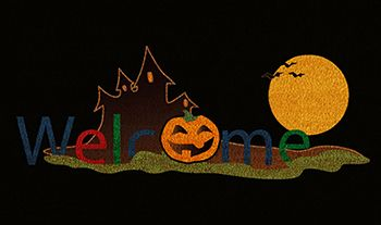 Calloway Mills Halloween Welcome Doormat