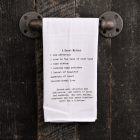 Recipe "A Great Mother" . . . / Kitchen Towel