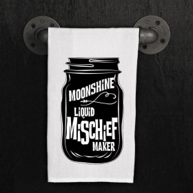 Moonshine: Liquid mischief maker / Kitchen Towel