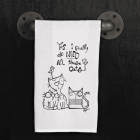 Yes, I really do need all these cats... / Kitchen Towel