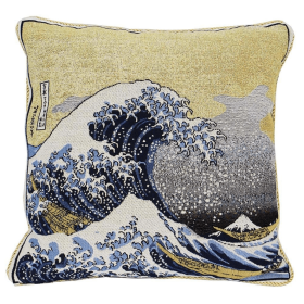 Hokusai Great Wave Pillowcase/Cushion Cover Decorative Design Fashion Home Pillow