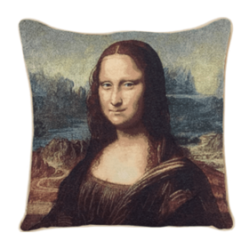 Mona Lisa Tapestry Pillowcase Cushion Cover