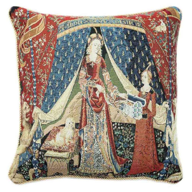 Lady And Unicorn Pillowcase/Cushion Cover Decorative Design Fashion Home Pillow