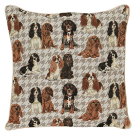 King Charles Cavalier Spaniel Pillowcase/Cushion Cover Decorative Design Fashion Home Pillow