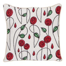 Rennie Mackintosh Simple Rose Pillowcase/Cushion Cover Decorative Design Fashion Home Pillow