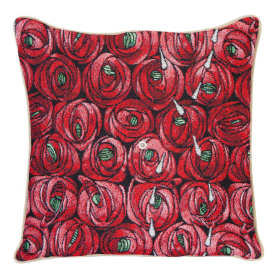 Rennie Mackintosh Rose And Tear Drop Pillowcase/Cushion Cover Decorative Design Fashion Home Pillow