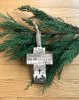 Christmas Ornament Cross O Holy Night