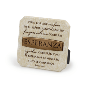 Spanish Plq Bronze Title Bar Esperanza