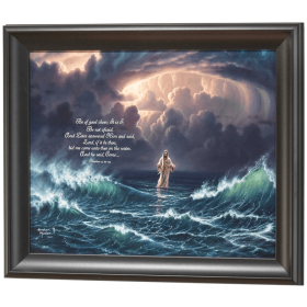 Framed Wall Art Never Forsaken Matt