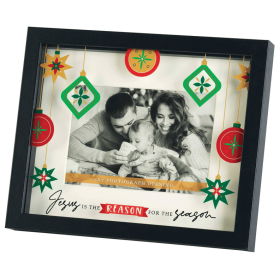 Christmas Photo Frame Jesus Reason