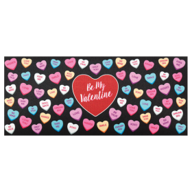 Doormat Insert Be My Valentine