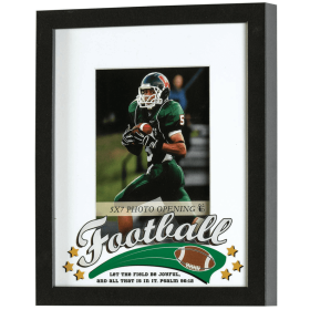 Football Psalm 96:12 Photo Frame