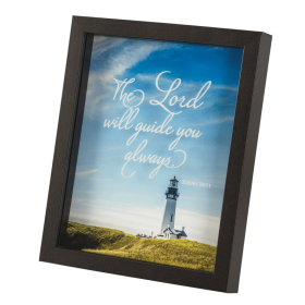 Framed Art The Lord Will Guide Isaiah 58:11