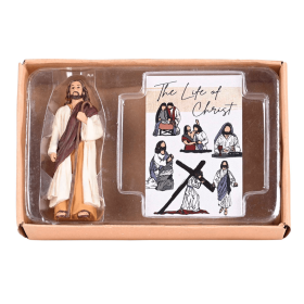 Jesus Figurine Card The Life Of Christ