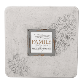 Family: Life's Greatest Masterpiece Photo Frame