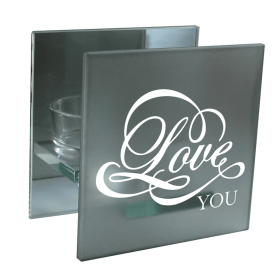 Tealight Holder Love You