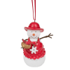 Mrs Snowman Ornament